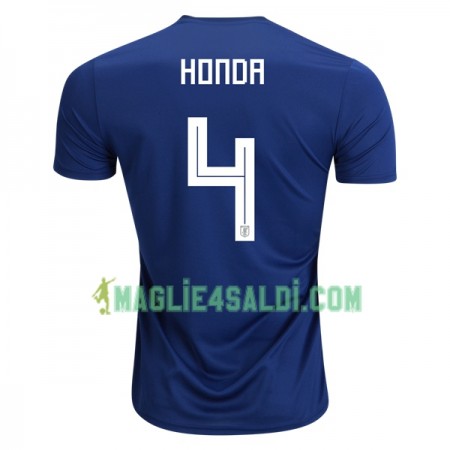 Maglia Giappone Honda 4 Prima Divisa Mondiali di Calcio 2018